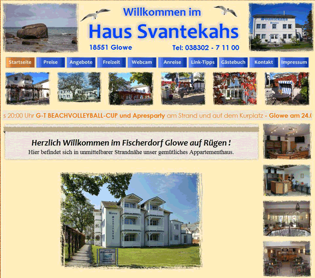 Haus-Svantekahs-Homepage